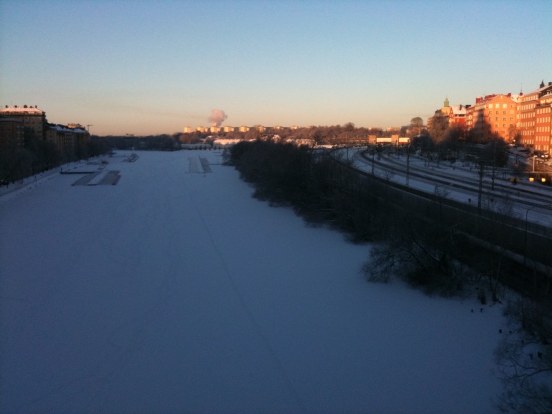 isen på karlbergs kanal