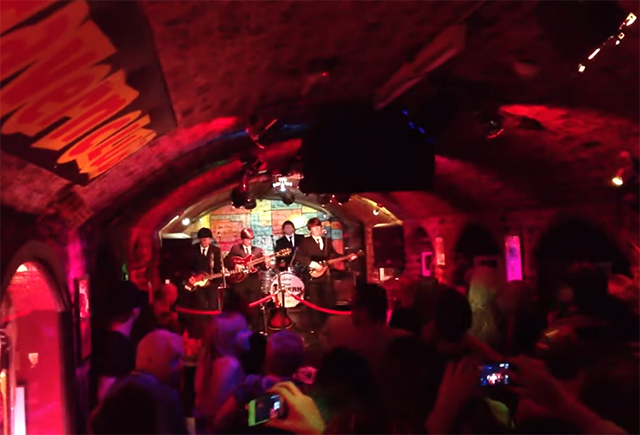 Ett besök på the Cavern i Liverpool