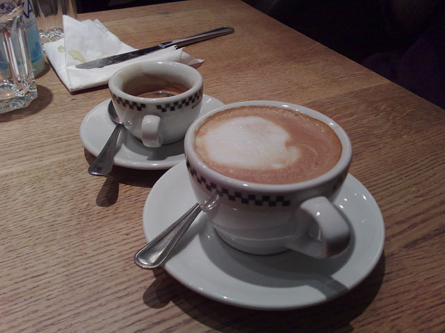 Storkaffe och lillkaffe