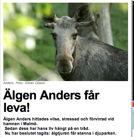 Naturvårdsverket tänkte skjuta Anders