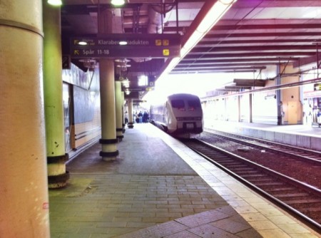 Paradspåret på Stockholms central