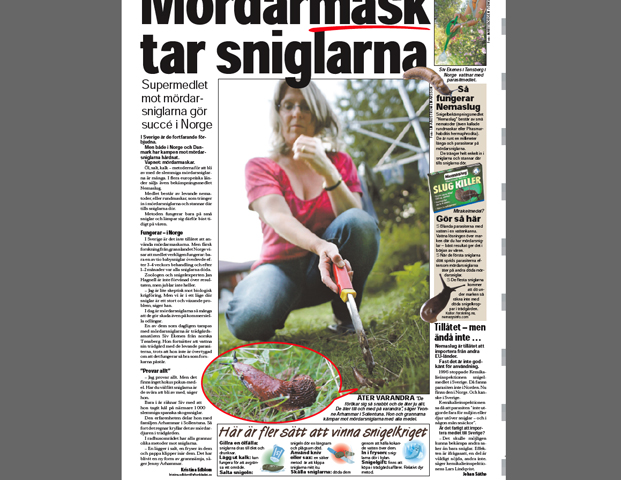 Mördarsniglarna i Aftonbladet