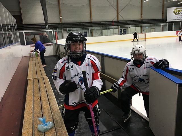 Ringette spelaren