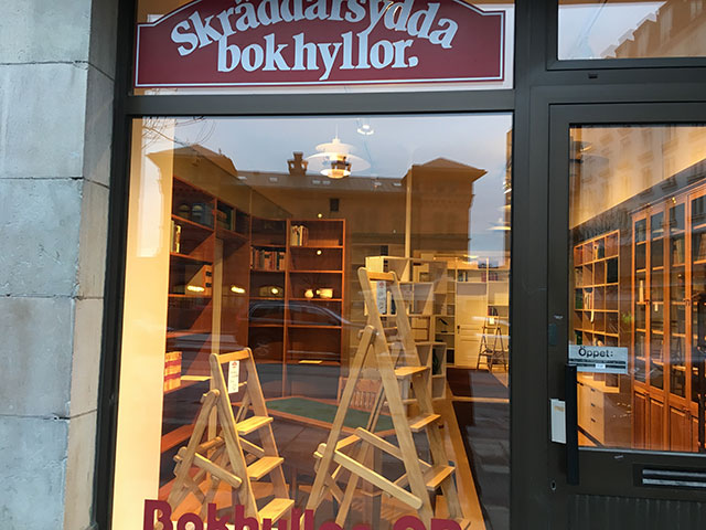 skräddarsydda bokhyllor