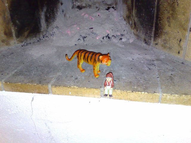 tiger och tomte