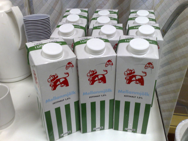 mjölkförpackningar
