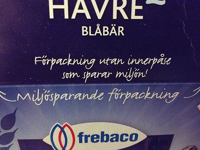Kuddar med blåbär