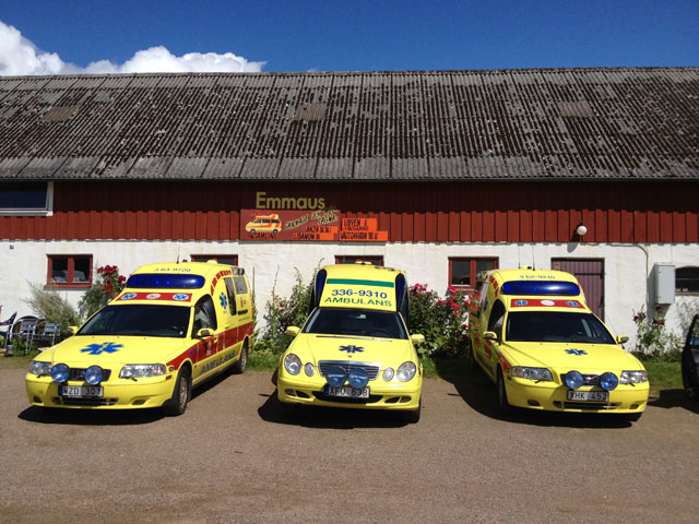 Emmaus, skåne, ambulanser