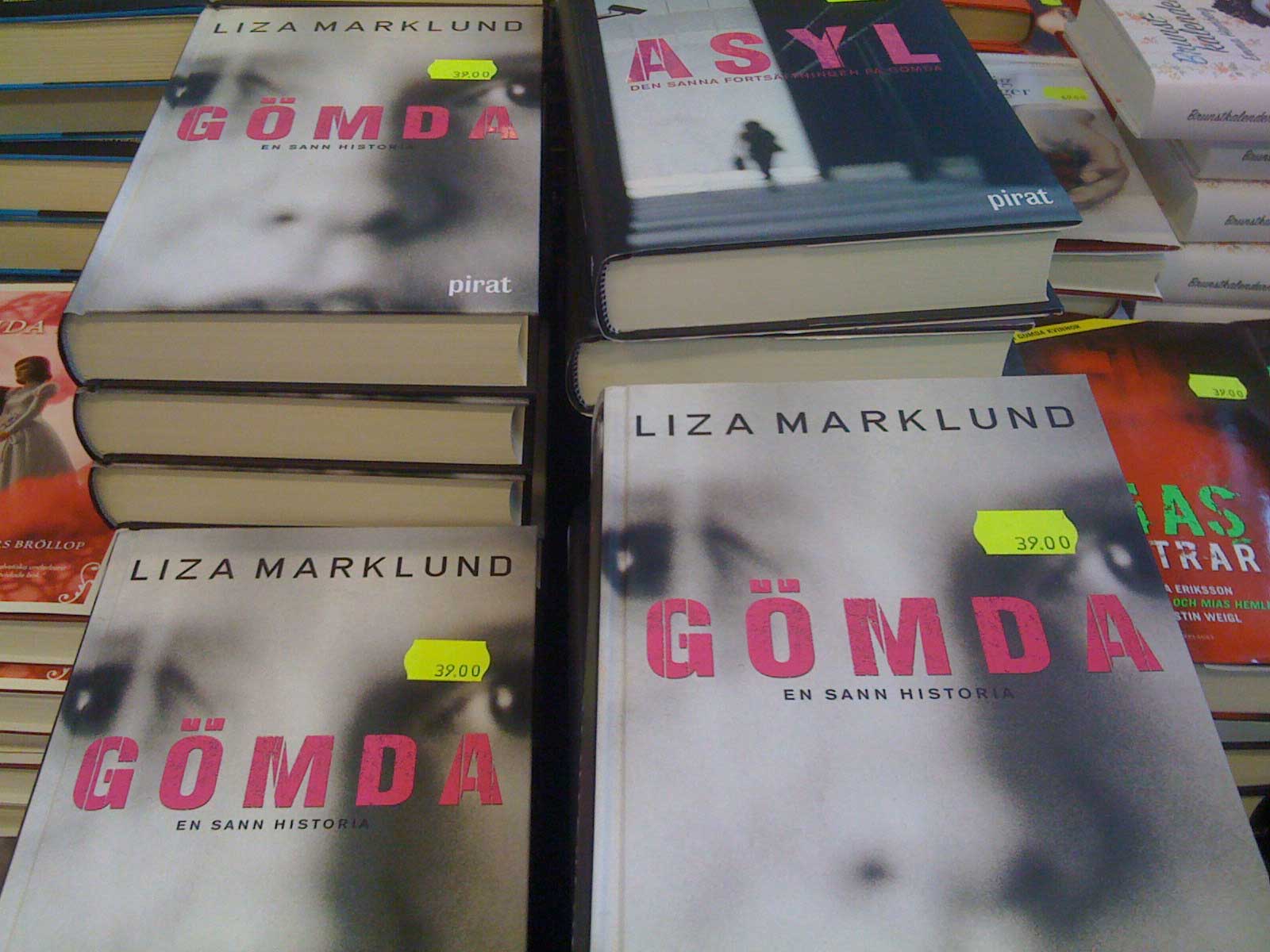 Boken gömda