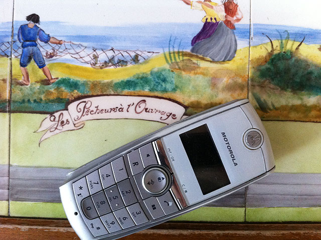 gammal telefon